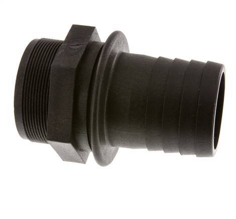 G 3'' Male x 76mm Polypropylene (PP) Hose barb 10 Bar