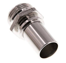 G 1'' Male x 25mm Stainless steel Hose barb with Safety Collar DIN 2817