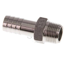 R 3/8'' Male x 13mm Stainless steel Hose barb 16 Bar