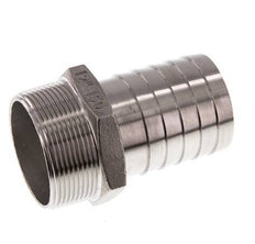 R 2'' Male x 50mm Stainless steel Hose barb 16 Bar