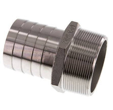 R 2 1/2'' Male x 60mm Stainless steel Hose barb 16 Bar