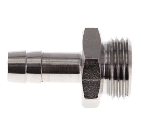 G 1/2'' Male x 10mm Stainless steel Hose barb 40 Bar