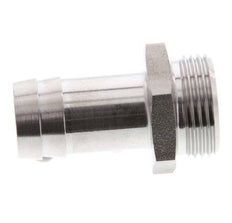 G 3/4'' Male x 19mm Stainless steel Hose barb 40 Bar