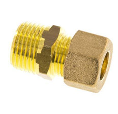 R 1/2'' Male x 12mm Brass Straight Compression Fitting 75 Bar DIN EN 1254-2