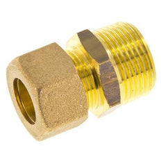 R 3/4'' Male x 16mm Brass Straight Compression Fitting 76 Bar DIN EN 1254-2