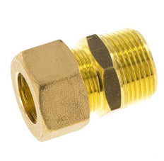 R 3/4'' Male x 18mm Brass Straight Compression Fitting 67 Bar DIN EN 1254-2