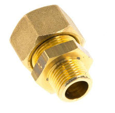 R 3/8'' Male x 16mm Brass Straight Compression Fitting 76 Bar DIN EN 1254-2