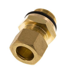 G 1/2'' Male x 15mm Brass Straight Compression Fitting with PA Seal 82 Bar DIN EN 1254-2