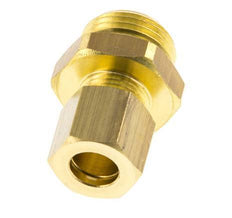 G 3/8'' Male x 8mm Brass Straight Compression Fitting with NBR Seal 135 Bar DIN EN 1254-2
