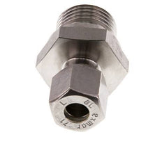G 1/2'' Male x 8L Stainless steel Straight Compression Fitting 315 Bar DIN 2353