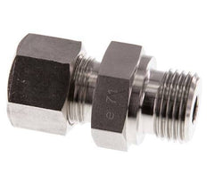 G 1/2'' Male x 12S Stainless steel Straight Compression Fitting 630 Bar DIN 2353