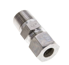 1/2'' NPT Male x 12S Stainless steel Straight Compression Fitting 630 Bar DIN 2353