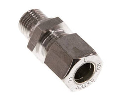 G 1/4'' Male x 10L Stainless steel Straight Compression Fitting 315 Bar DIN 2353