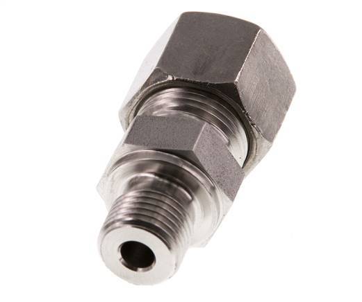 G 1/4'' Male x 10S Stainless steel Straight Compression Fitting 630 Bar DIN 2353