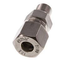 G 1/4'' Male x 10S Stainless steel Straight Compression Fitting 630 Bar DIN 2353