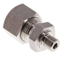 G 1/8'' Male x 12L Stainless steel Straight Compression Fitting 315 Bar DIN 2353