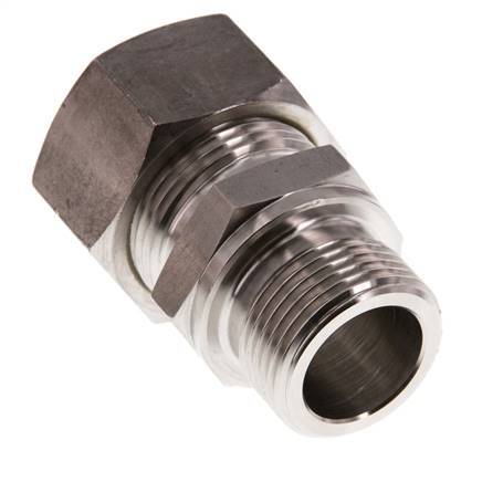 G 3/4'' Male x 22L Stainless steel Straight Compression Fitting 160 Bar DIN 2353