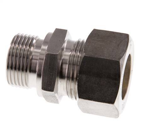 G 3/4'' Male x 22L Stainless steel Straight Compression Fitting 160 Bar DIN 2353
