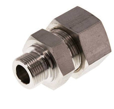 G 3/4'' Male x 25S Stainless steel Straight Compression Fitting 400 Bar DIN 2353