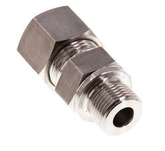 G 3/8'' Male x 12S Stainless steel Straight Compression Fitting 630 Bar DIN 2353