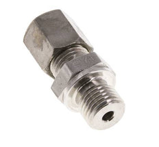 M14x1.5 Male x 6S Stainless steel Straight Compression Fitting 630 Bar DIN 2353