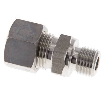 M14x1.5 Male x 12L Stainless steel Straight Compression Fitting 315 Bar DIN 2353