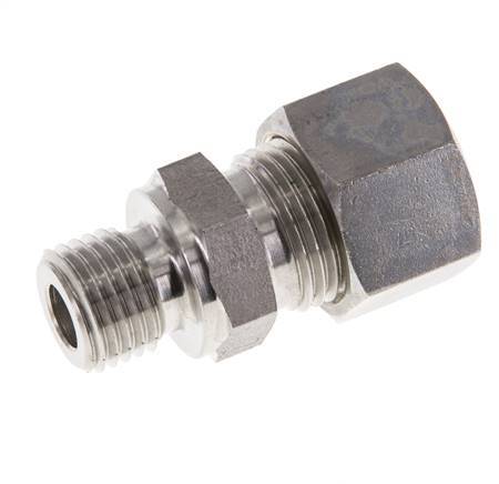 M14x1.5 Male x 12L Stainless steel Straight Compression Fitting 315 Bar DIN 2353