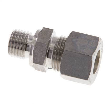 M14x1.5 Male x 12L Stainless steel Straight Compression Fitting 315 Bar DIN 2353