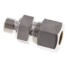 M14x1.5 Male x 12S Stainless steel Straight Compression Fitting 630 Bar DIN 2353