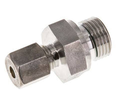G 1/2'' Male x 6S Stainless steel Straight Compression Fitting with FKM Seal 630 Bar DIN 2353