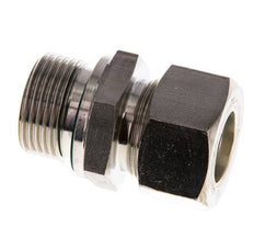 G 3/4'' Male x 18L Stainless steel Straight Compression Fitting with FKM Seal 315 Bar DIN 2353