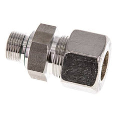 G 3/8'' Male x 16S Stainless steel Straight Compression Fitting with FKM Seal 400 Bar DIN 2353