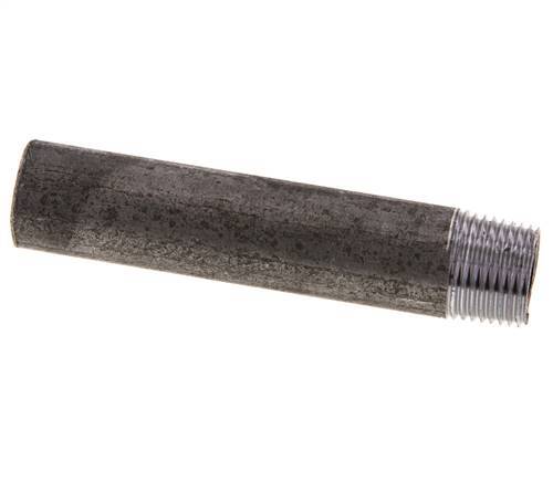 R 1/2'' Male x 21.3mm Steel Pipe Nipple with Welding End 50 Bar DIN 2982 - 100mm [2 Pieces]