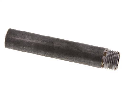 R 1/2'' Male x 21.3mm Steel Pipe Nipple with Welding End 50 Bar DIN 2982 - 120mm [2 Pieces]