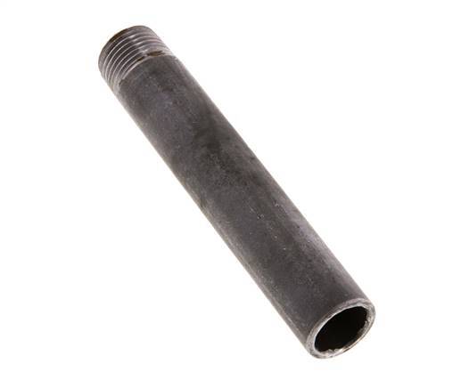 R 1/2'' Male x 21.3mm Steel Pipe Nipple with Welding End 50 Bar DIN 2982 - 120mm [2 Pieces]
