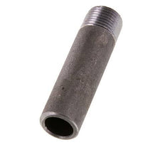 R 1/2'' Male x 21.3mm Steel Pipe Nipple with Welding End 50 Bar DIN 2982 - 80mm [5 Pieces]