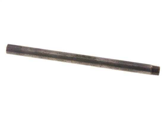 R 1/4'' Male x 13.5mm Steel Pipe Nipple with Welding End 50 Bar DIN 2982 - 200mm [2 Pieces]
