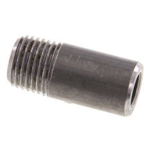 R 1/4'' Male x 13.5mm Steel Pipe Nipple with Welding End 50 Bar DIN 2982 - 30mm [5 Pieces]