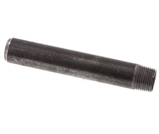 R 3/8'' Male x 17.2mm Steel Pipe Nipple with Welding End 50 Bar DIN 2982 - 100mm [2 Pieces]