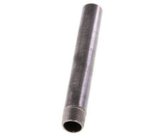 R 3/8'' Male x 17.2mm Steel Pipe Nipple with Welding End 50 Bar DIN 2982 - 120mm [2 Pieces]