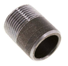 R 1'' Male x 33.7mm Steel Pipe Nipple with Welding End 50 Bar DIN 2982 - 40mm [2 Pieces]