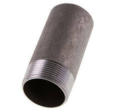 R 1 1/2'' Male x 48.3mm Steel Pipe Nipple with Welding End 50 Bar DIN 2982 - 100mm [2 Pieces]