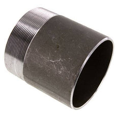 R 4'' Male x 114.3mm Steel Pipe Nipple with Welding End 50 Bar DIN 2982 - 120mm