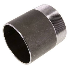 R 4'' Male x 114.3mm Steel Pipe Nipple with Welding End 50 Bar DIN 2982 - 120mm