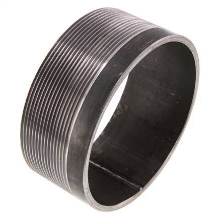 R 4'' Male x 114.3mm Steel Pipe Nipple with Welding End 50 Bar DIN 2982 - 50mm