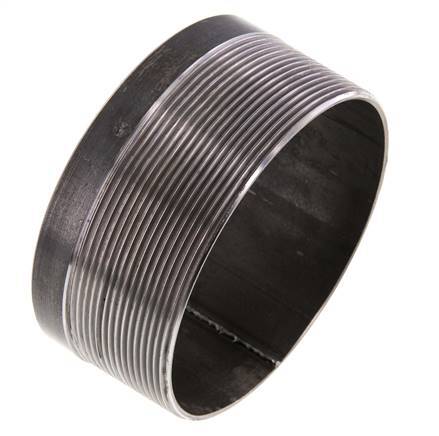 R 4'' Male x 114.3mm Steel Pipe Nipple with Welding End 50 Bar DIN 2982 - 50mm