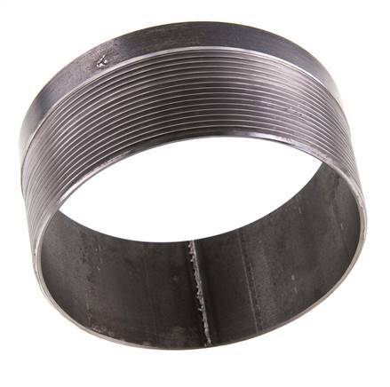 R 4'' Male x 114.3mm Steel Pipe Nipple with Welding End 50 Bar DIN 2982 - 50mm