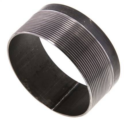 R 4'' Male x 114.3mm Steel Pipe Nipple with Welding End 50 Bar DIN 2982 - 50mm