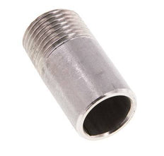 R 1/2'' Male x 21.3mm Stainless steel Pipe Nipple with Welding End 20 Bar DIN 2982 - 40mm