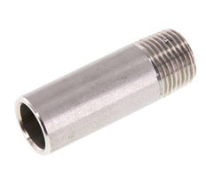 R 1/2'' Male x 21.3mm Stainless steel Pipe Nipple with Welding End 20 Bar DIN 2982 - 60mm
